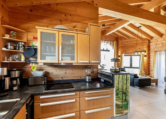 Blockhaus Am Baumwipfelpfad Daire *